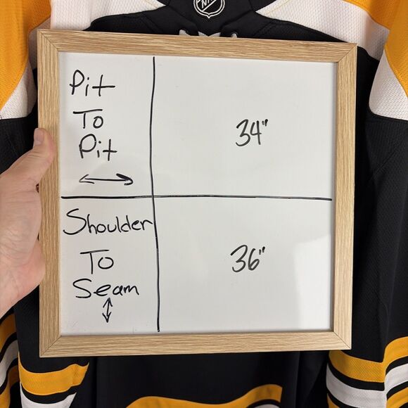 Fanatics Boston Bruins NHL Breakaway Home Jersey Mens Size 5XL NWT - Picture 7 of 7